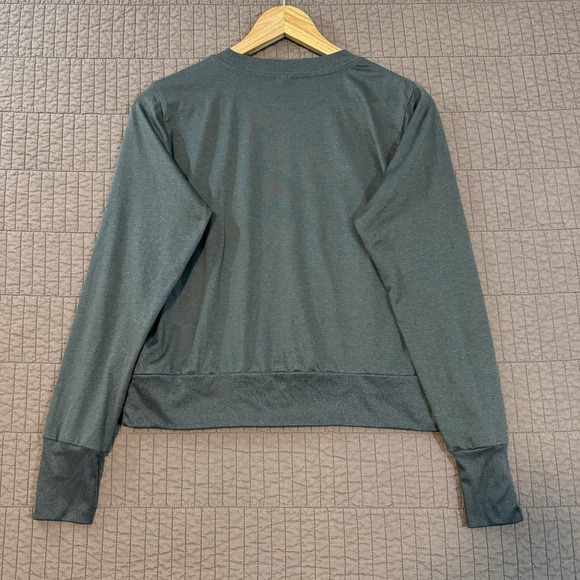 Vuori Daydream Crew Top Womens Medium Green Pullover Workout Performance VW133 - Picture 3 of 10